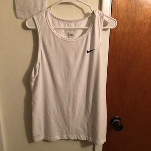 Nike White Tank Top